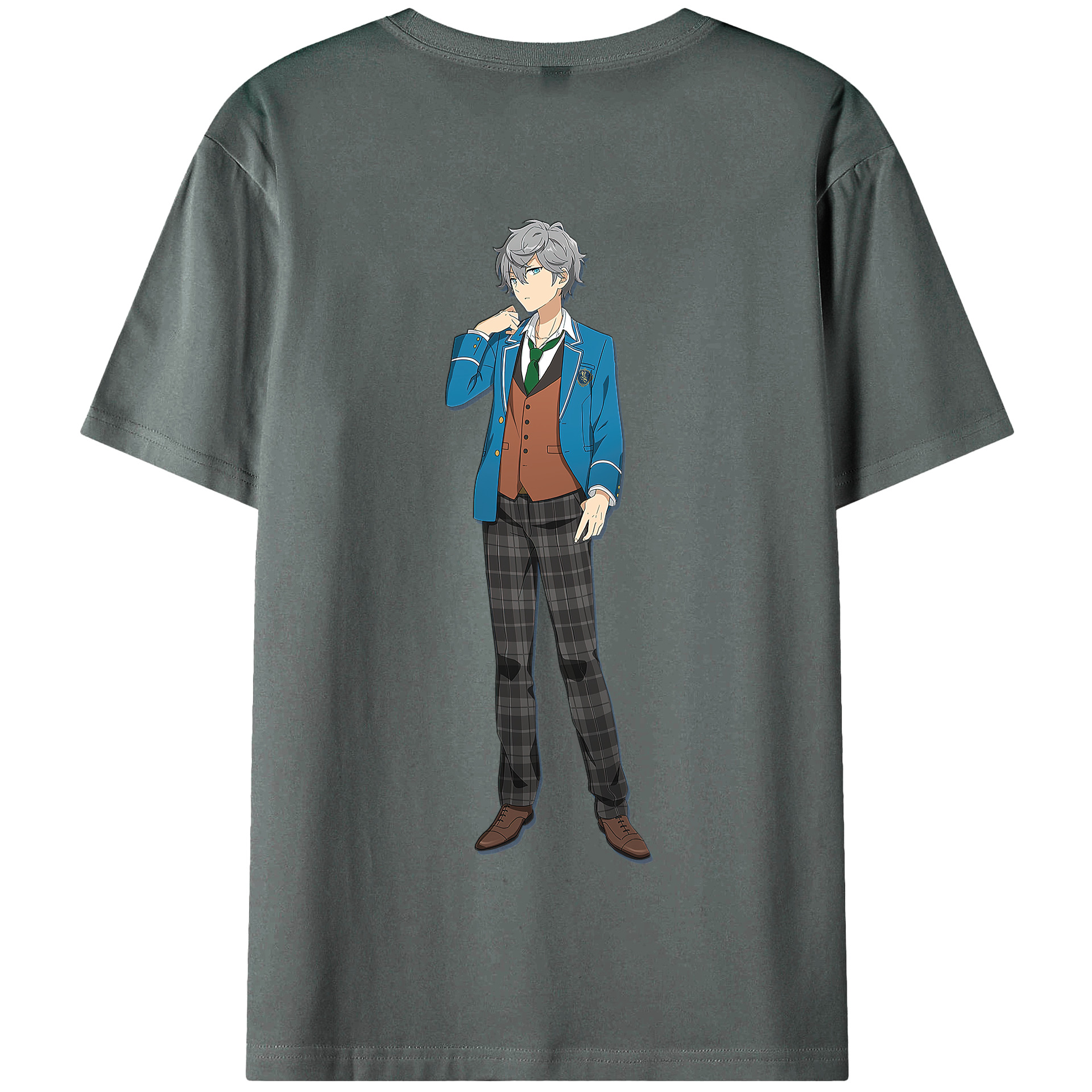 （画像用） あんさんぶるスターズ! Ensemble Stars 綿100％半袖Tシャツ（背面プリント）